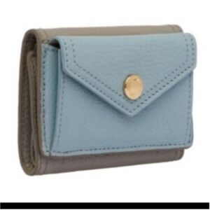 Miu Miu Light Blue and Gray Wallet